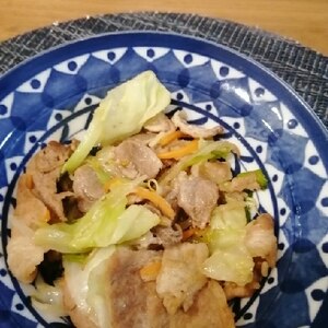 豚肉とキャベツの炒めもの